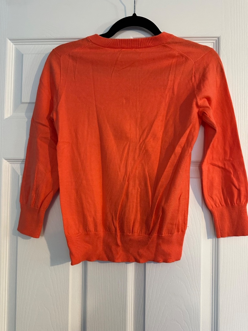 J. Crew Women's Muted Orange Cardigan Size Small - Picture 2 of 5